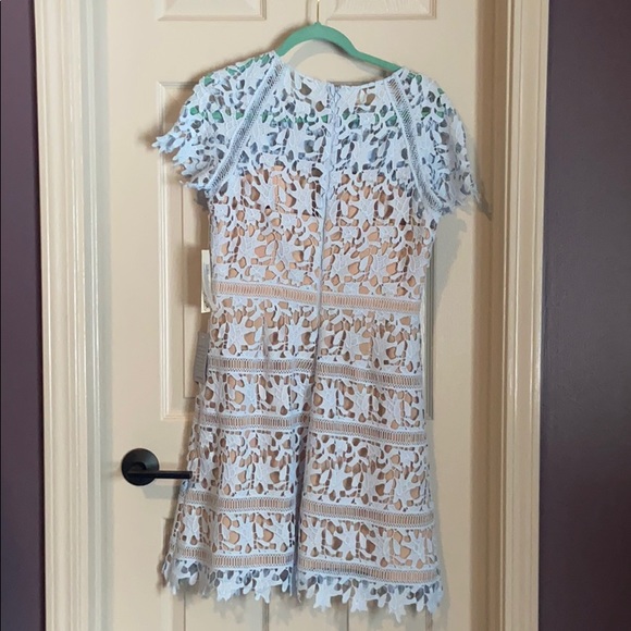 NWT Eliza J Lace Overlay Sheath Dress - Picture 3 of 5